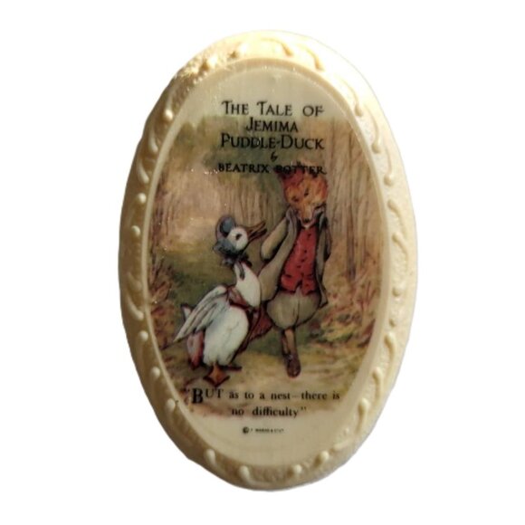 Beatrix Potter Soap Dish & Soap - The Tale of Jemima Puddle-Duck - Picture 6 of 9